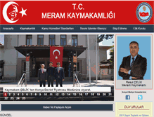 Tablet Screenshot of meram.gov.tr